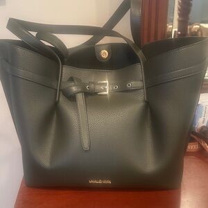 Michael Kors Dark Green Tote Bag